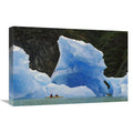 Sea Kayaking with Icebergs Art Print Y492775