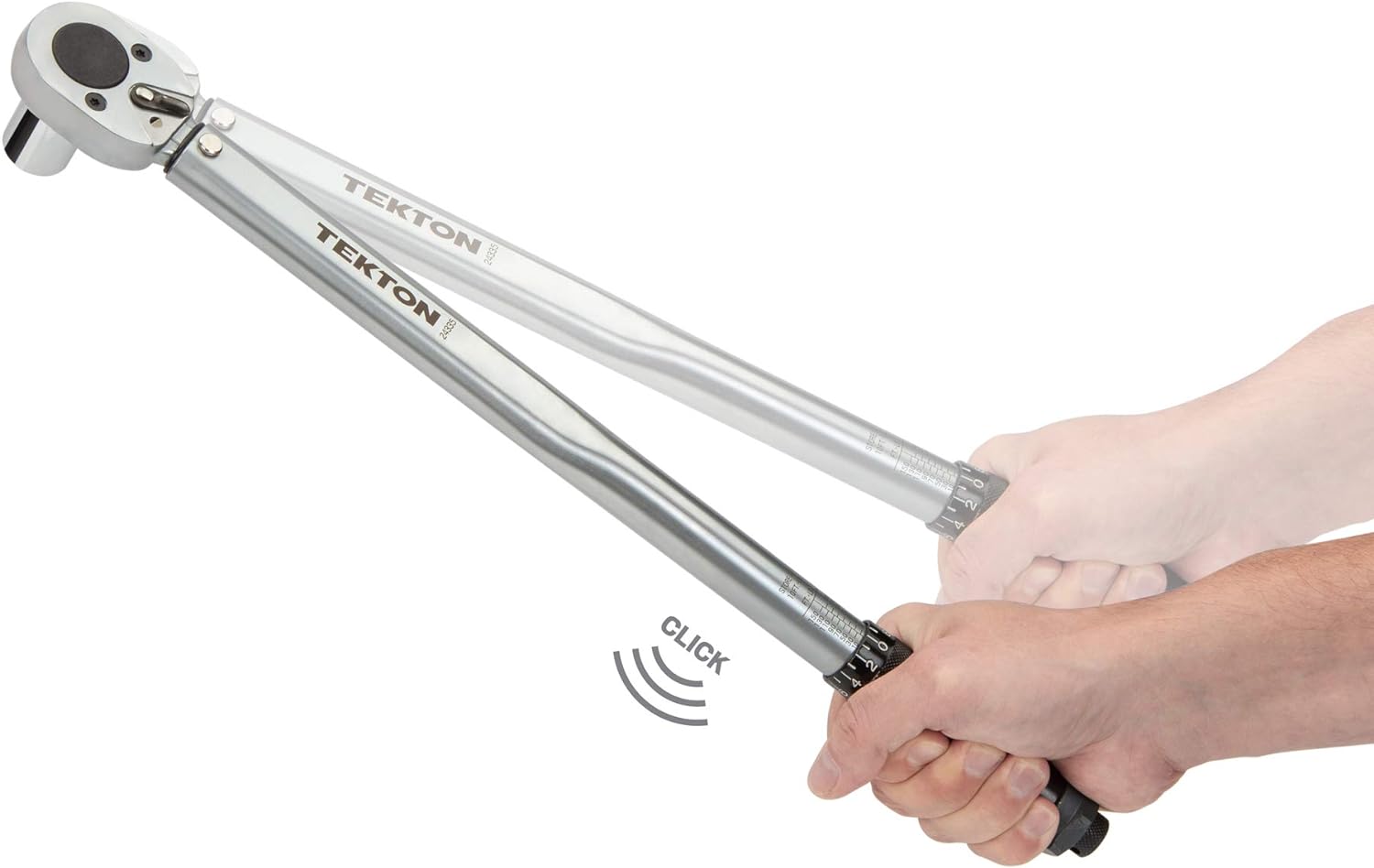 1/2 Inch Drive Click Torque Wrench (10-150 ft.-lb.) Pack of 2 R969