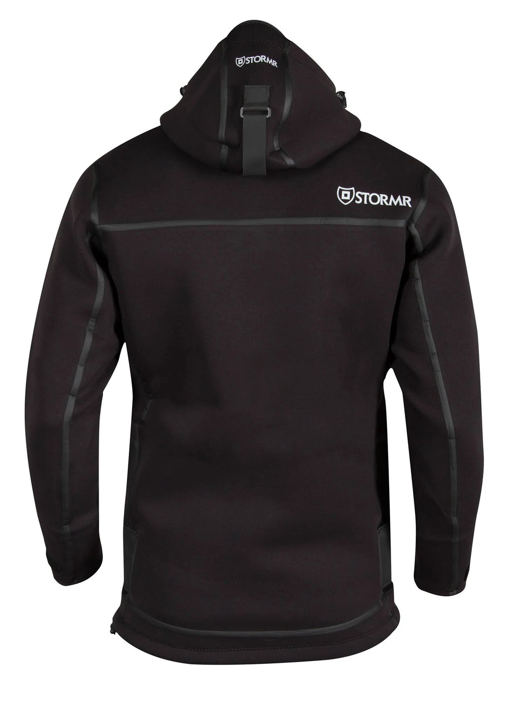 Black Neoprene Waterproof Surf Top S8136