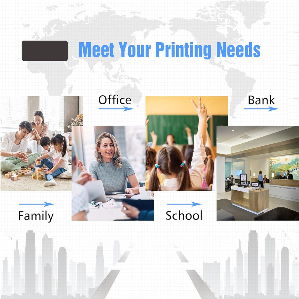 5-Pack Ink Cartridges for HP Officejet Pro Printer I84620