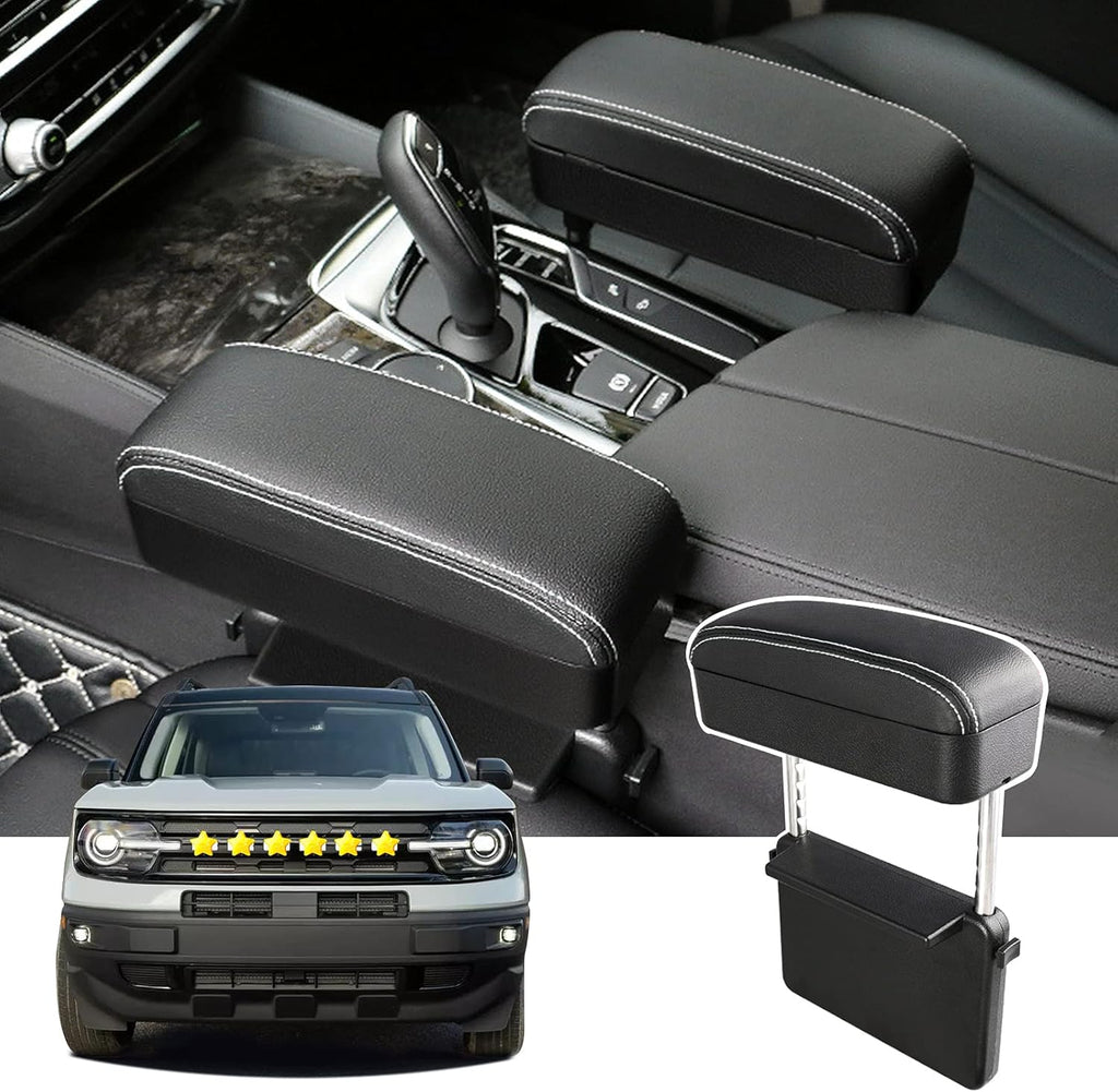 Armrest Extender Support Pad for Cars (White) Pack of 2 M245760