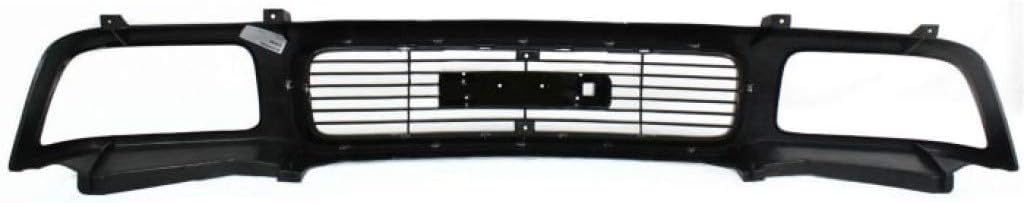 Painted Silver Shell Grille Assembly with Gray Insert for GMC Sonoma 1994-1997 J421