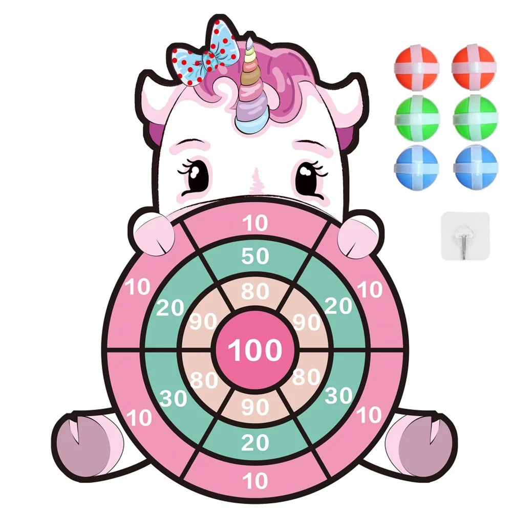 Easter Bunny Dart Board and Sticky Balls V906