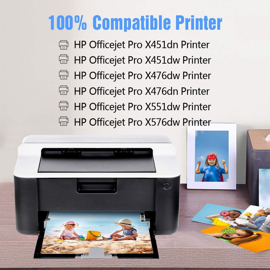5-Pack Ink Cartridges for HP Officejet Pro Printer I84620