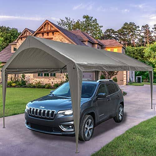 10x20 Feet Carport Replacement Top Canopy Cover R30873