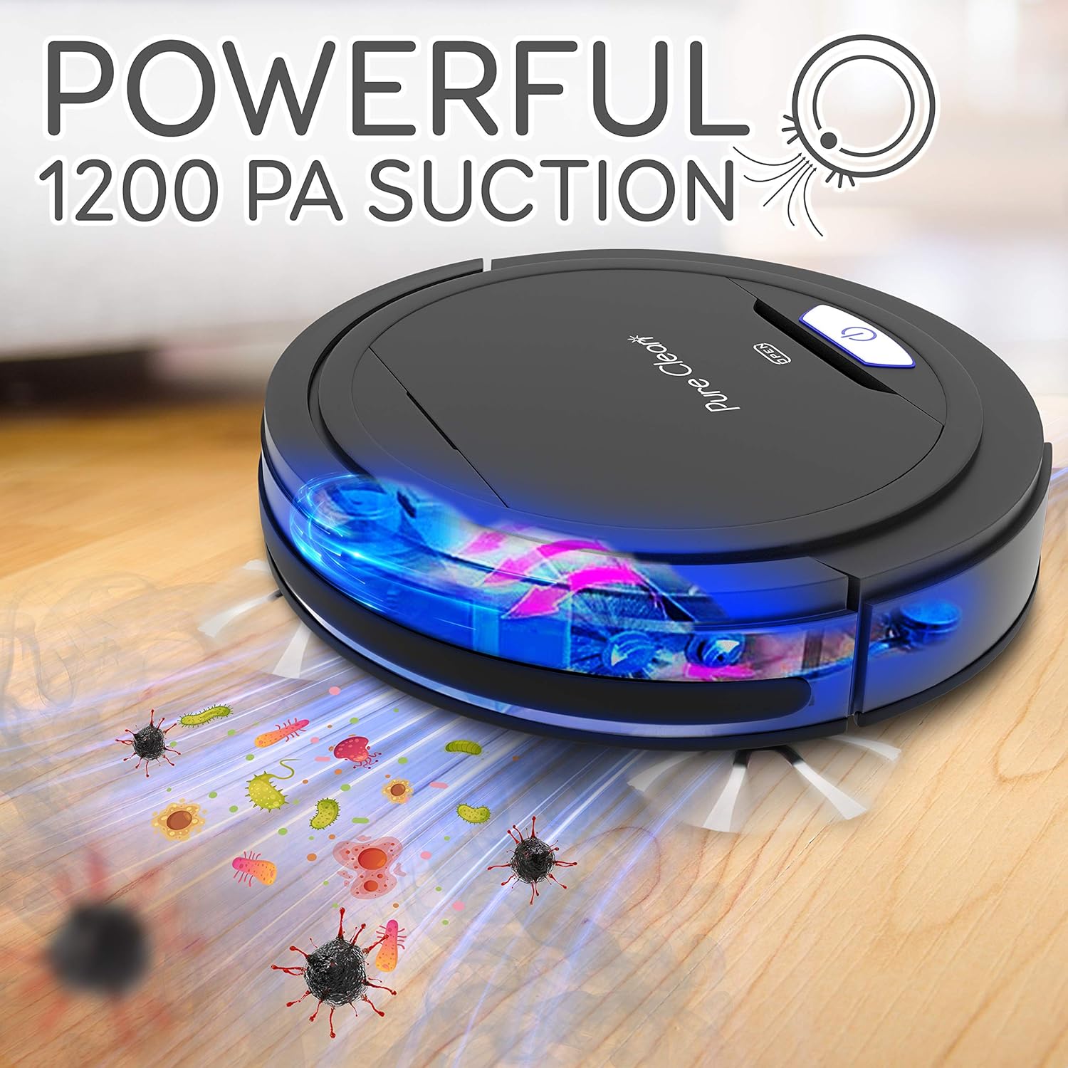 Robot Vacuum Cleaner with Lithium Battery V1432