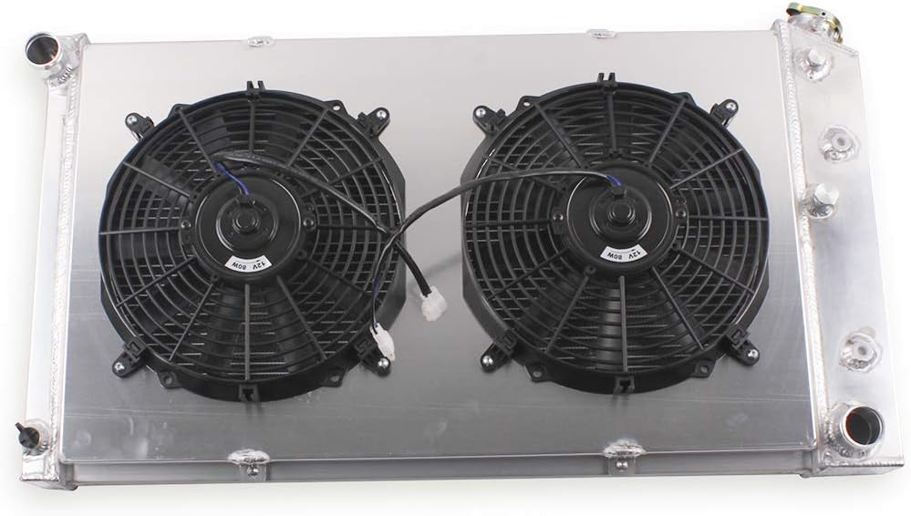 Aluminum Radiator for Chevy Silverado Suburban Tahoe GMC Yukon 1500 2500 Hummer H2 6.0 V8 I458