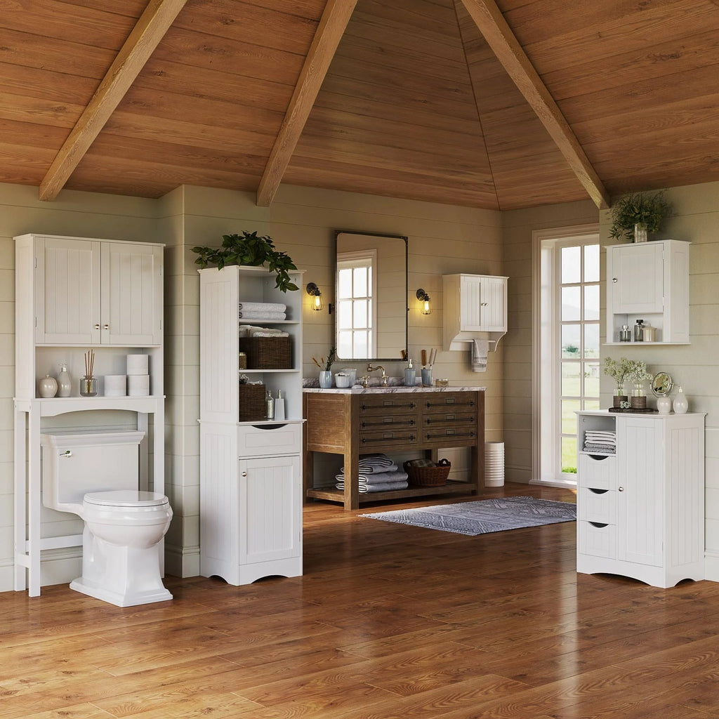 White One Door Wall Cabinet J3903