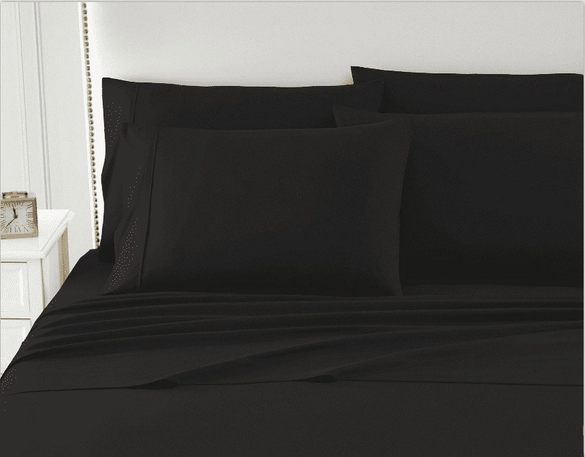 Black Queen 6pc Microfiber Deep Pocket Sheet Set F173414