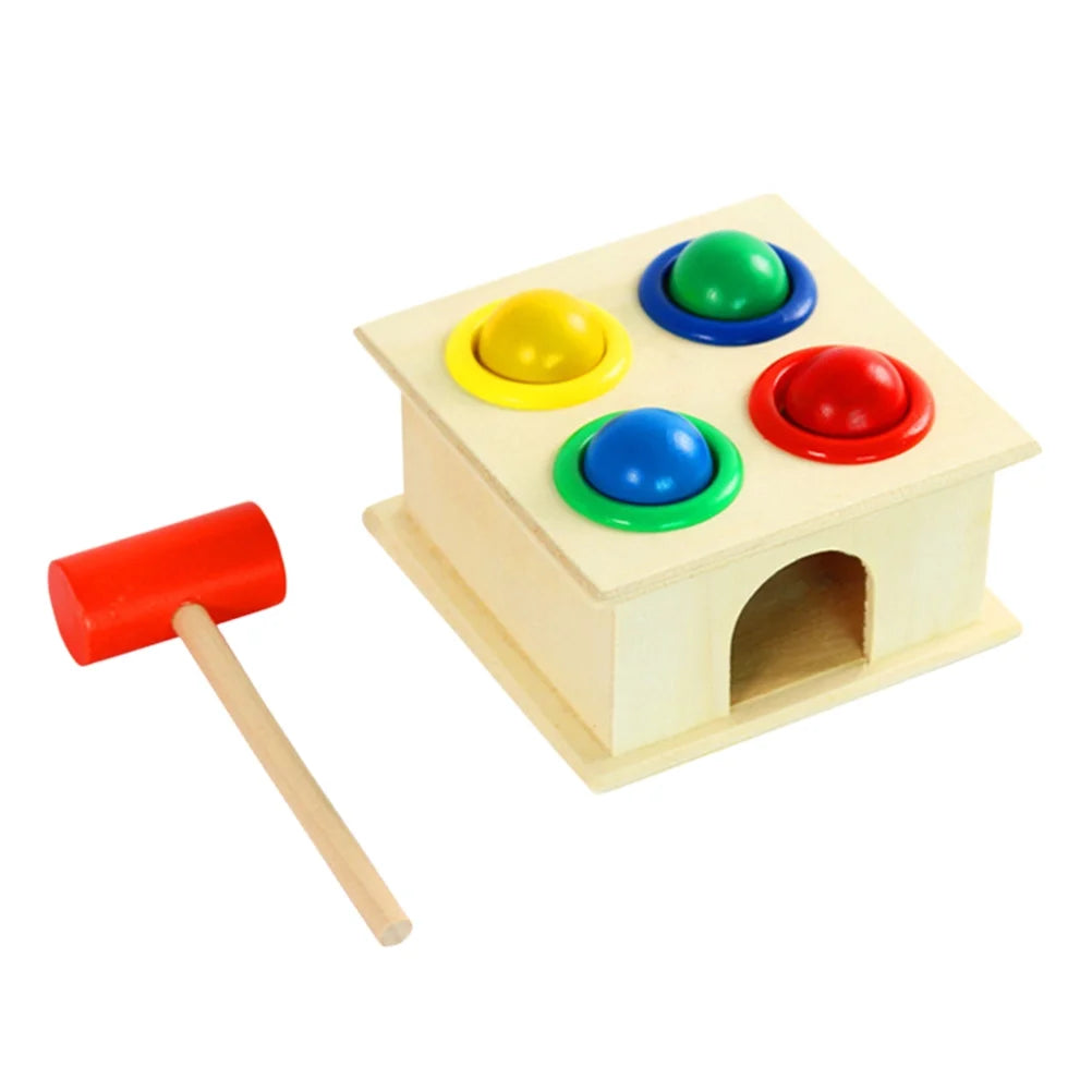 Wooden Hammering Ball Toy C67107