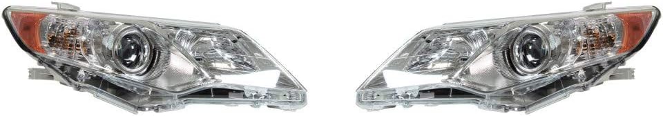 Driver Side Headlight for Toyota Camry 2012 2013 2014 E4223