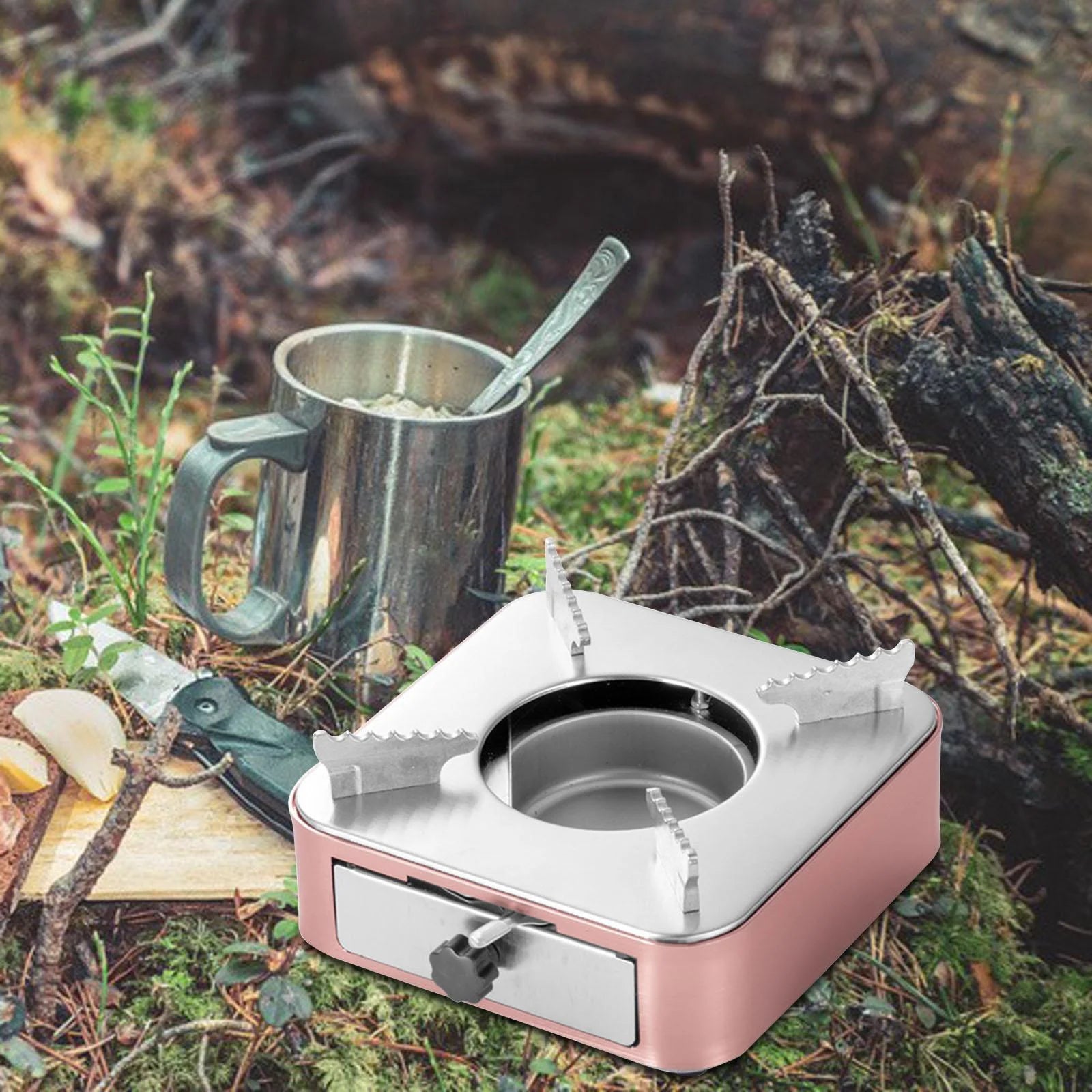 Rose Gold Stainless Steel Mini Furnace Z523113