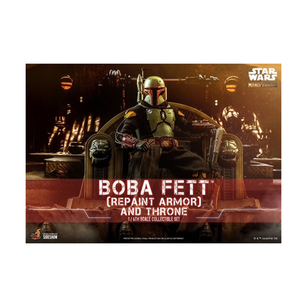 Boba Fett and Throne (1:6) U36076
