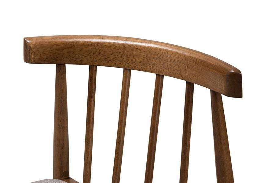 Beige Walnut Dining Chair - Set of 2 T851