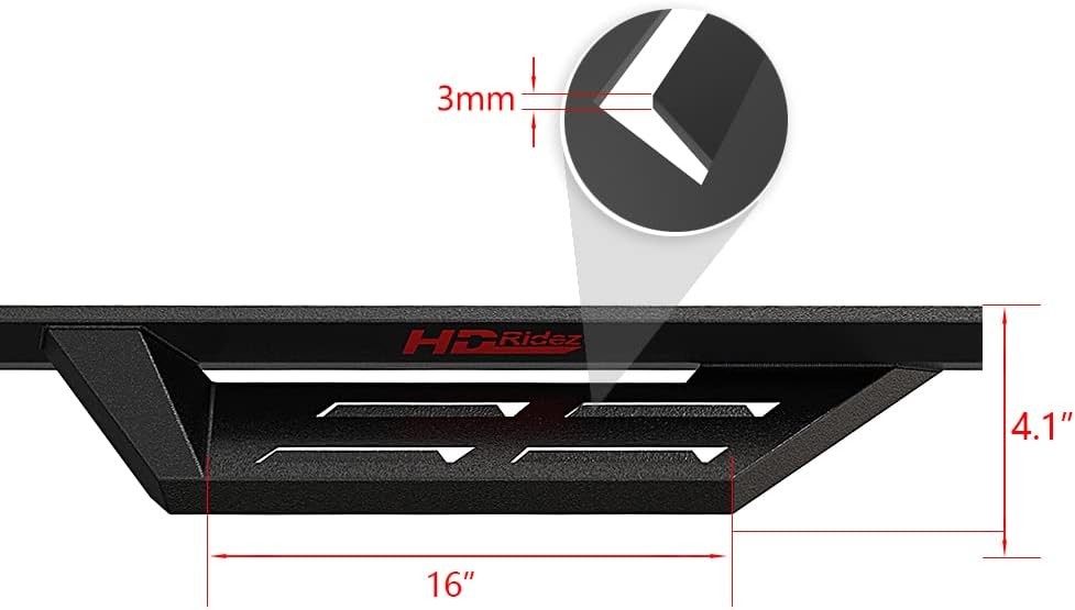 Steel Construction Drop Down Style Running Boards O830