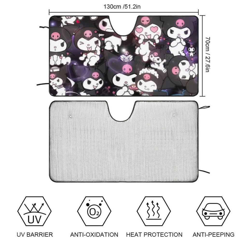 Foldable Reflective Car Windshield Sun Visor Cover H5982