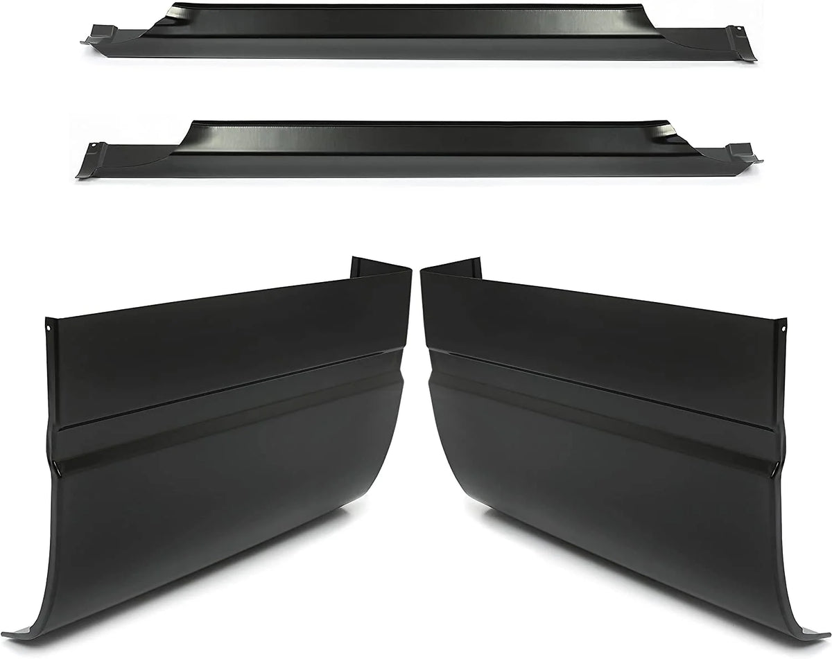 Rocker Panel & Cab Corners Pair Kit Electrophoresis Steel 1.2MM thick E912645