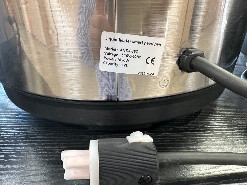 12L Tapioca Pearl Ball Cooker Boba Machine U151578