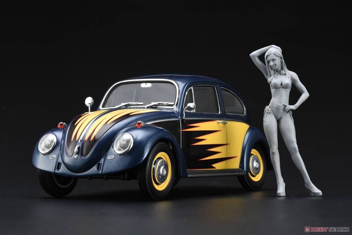 1/24 Scale Volkswagen Beetle Kit with Figure N556894
