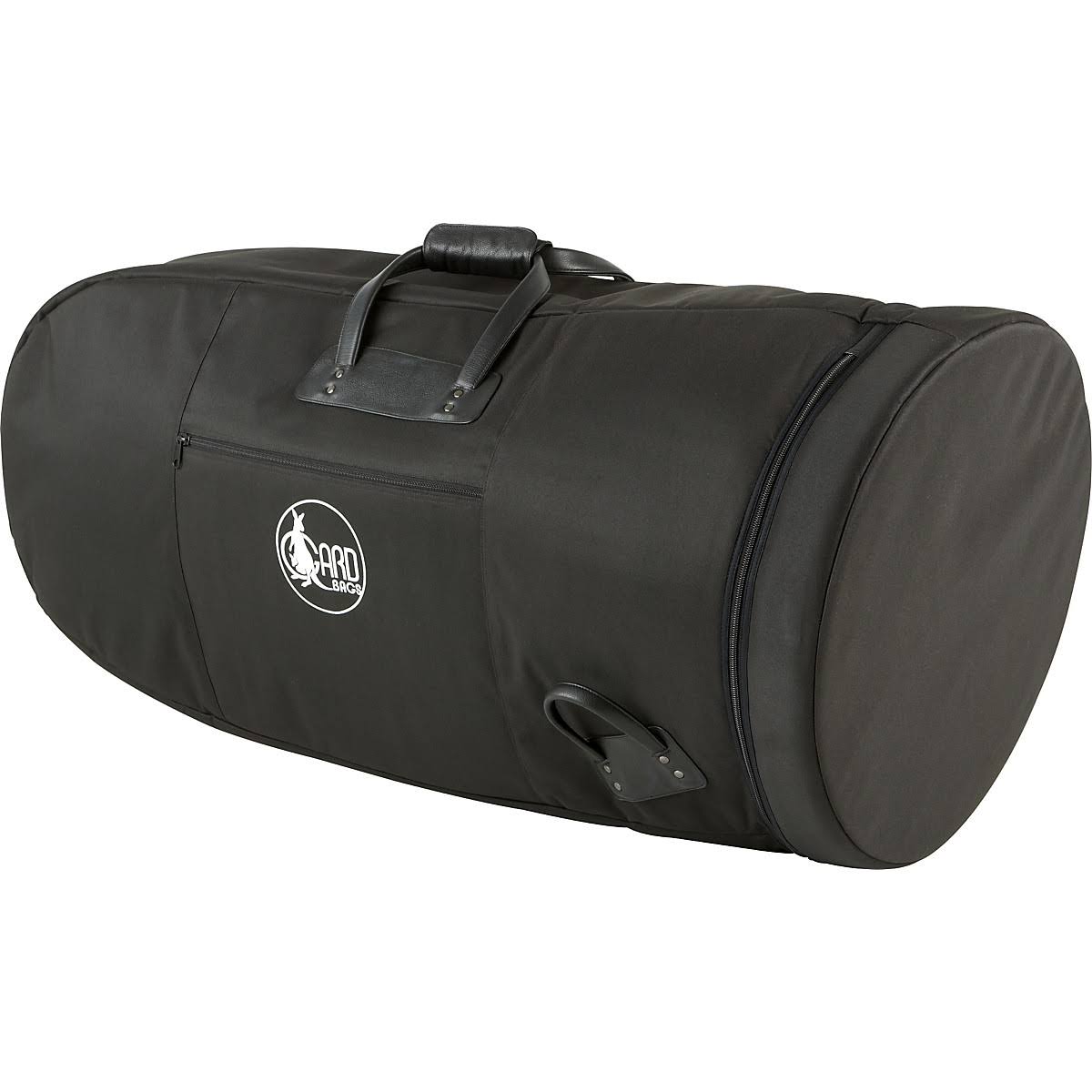 Black Ultra Leather Bell Tuba Gig Bag T657