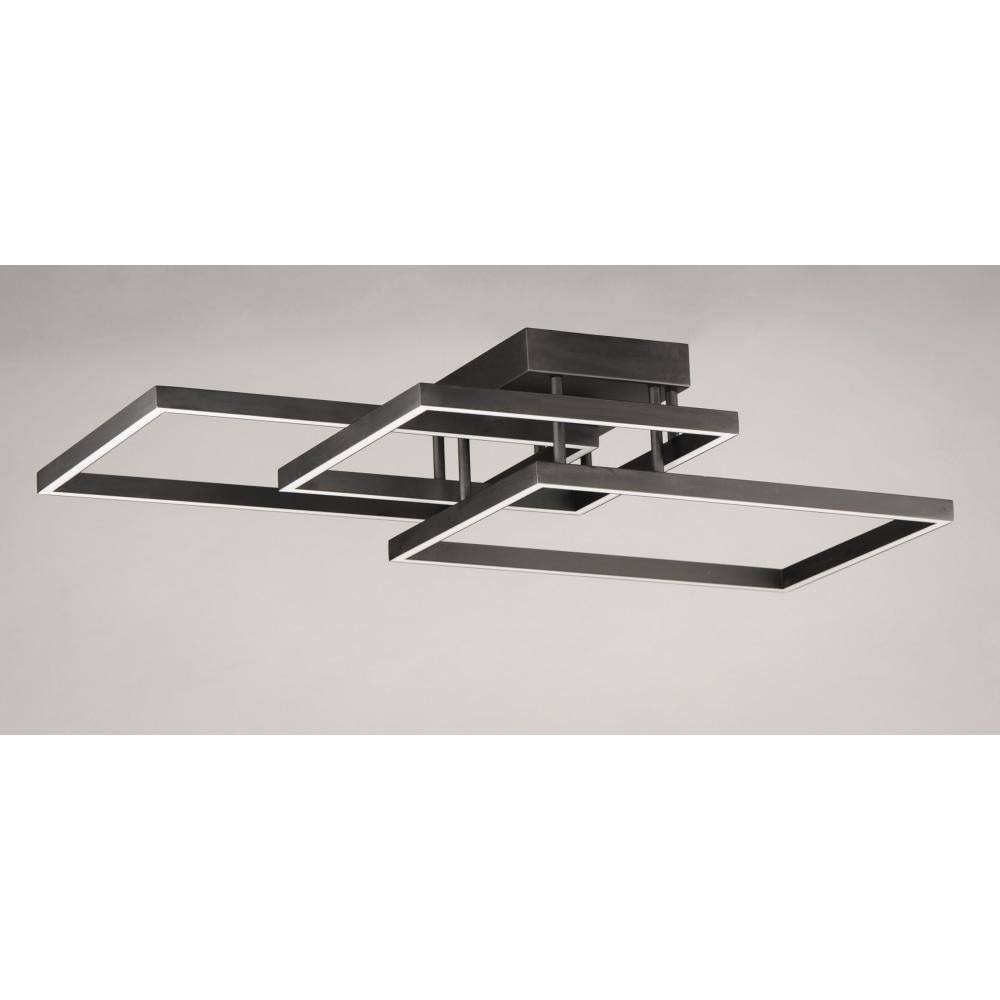 Black LED Flush Mount S803163