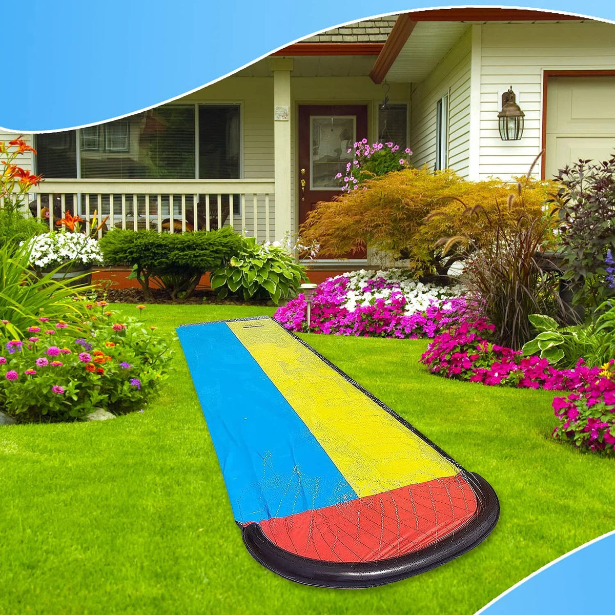 15.5ft Racing Slide Splash Sprinkler G185351