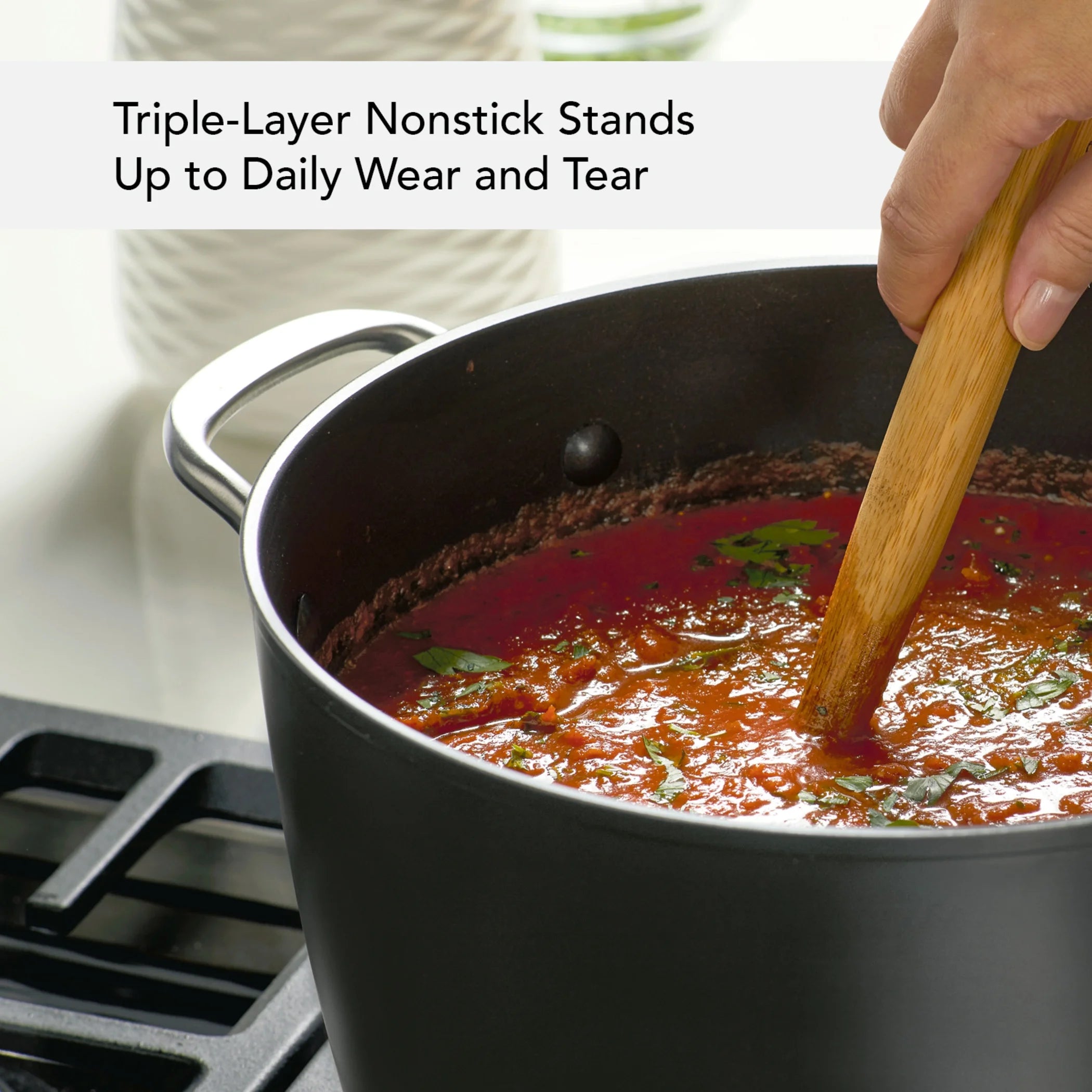 8 Quart Nonstick Stockpot with Lid Y1480