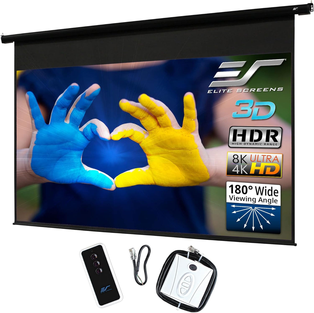 150" Electric Motorized Projector Screen 16:9 M155533