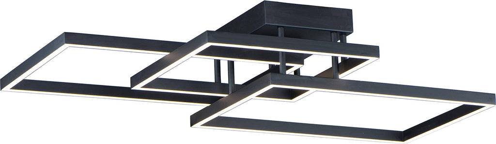 Black LED Flush Mount S803163