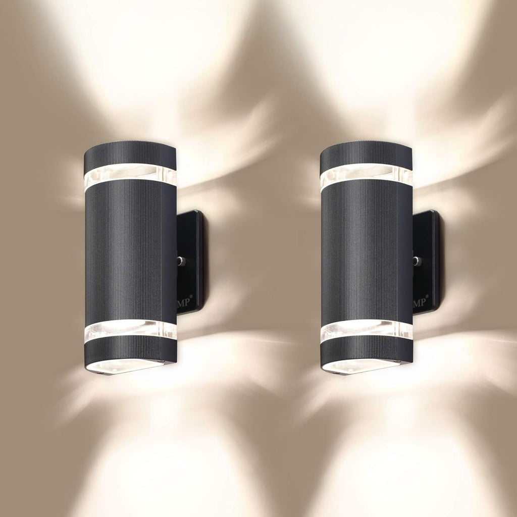4 Pack Semi Cylinder Outdoor Wall Light S3275