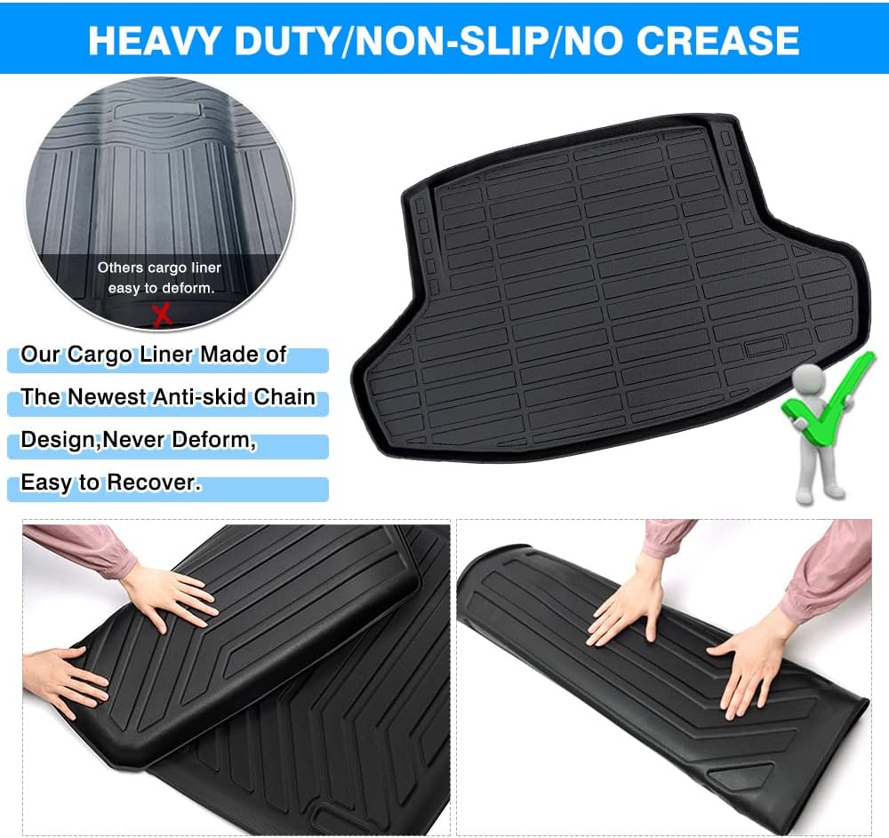 Cargo Liner Trunk Mat for 2022 Honda Civic Sedan All Weather TPE Y92733