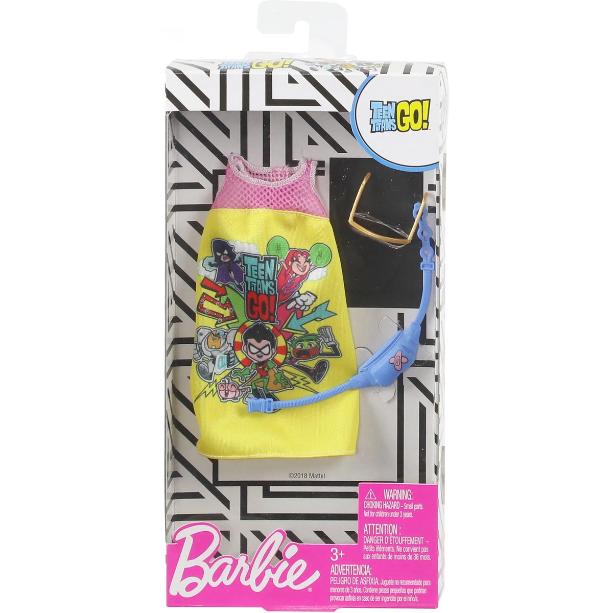 Barbie Fashion 2 Doll Accessories, 3 Pieces Included X395
