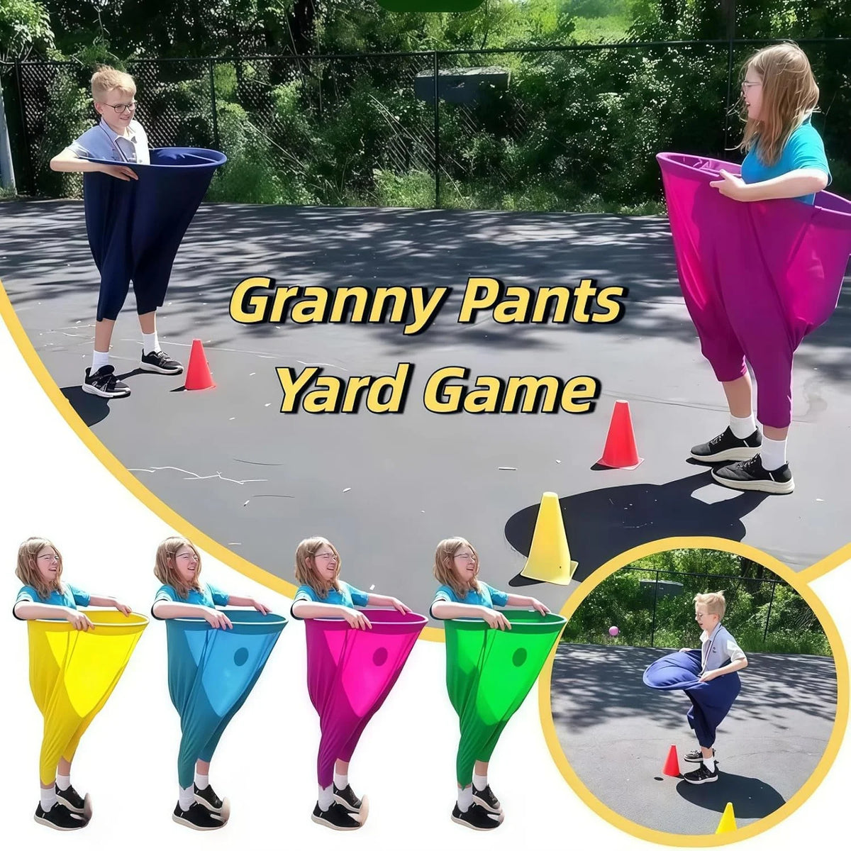 Granny Pants Yard Game with Bouncy Balls B216