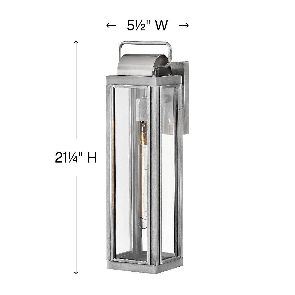 Black LED Wall Mount P60015