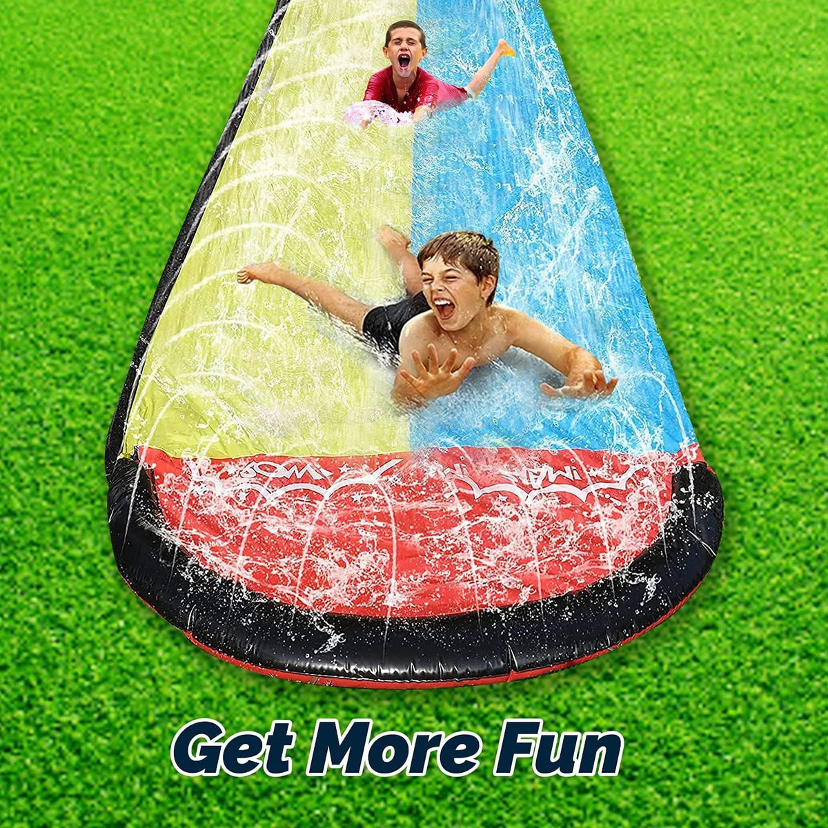15.5ft Racing Slide Splash Sprinkler G185351