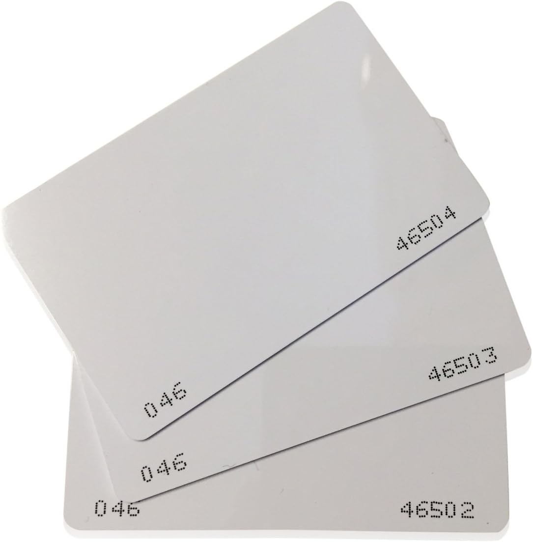 200 pcs 26 Bit Proximity CR80 Blank Printable Swipe Cards F319862