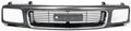 Painted Silver Shell Grille Assembly with Gray Insert for GMC Sonoma 1994-1997 J421