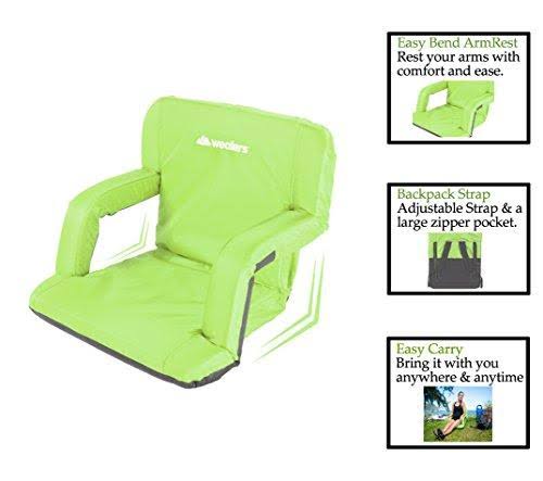Portable Foldable Padded Recliner Seat with Handle M1470