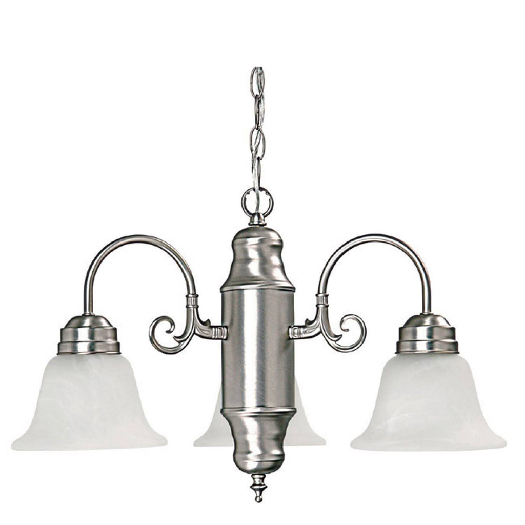 Matte Nickel Chandelier S45972