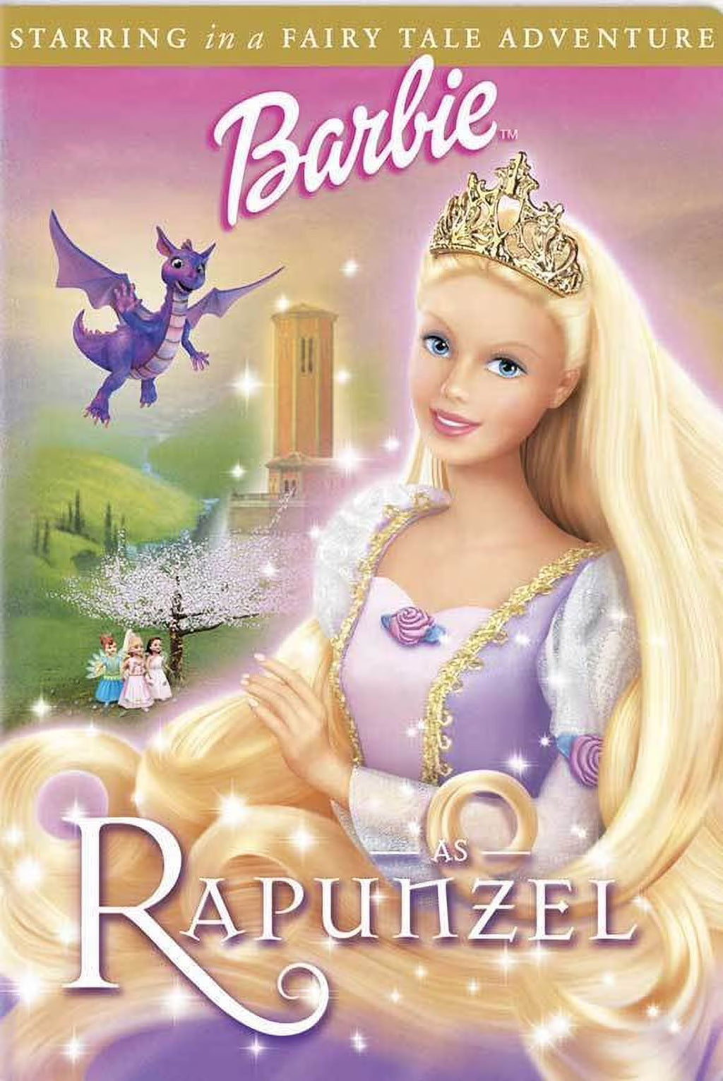 Barbie as Rapunzel POSTER (27x40) (2002) D10280