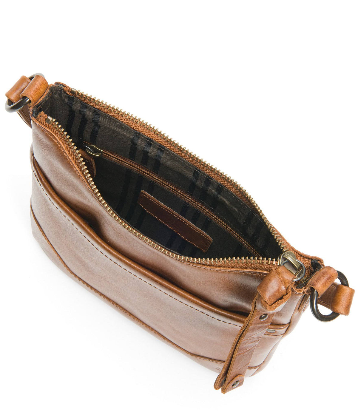 Dark Brown Leather Swing Pack C35053
