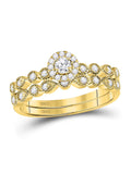 10kt Yellow Gold Diamond Ring Band Set 1/3 Cttw Z43752