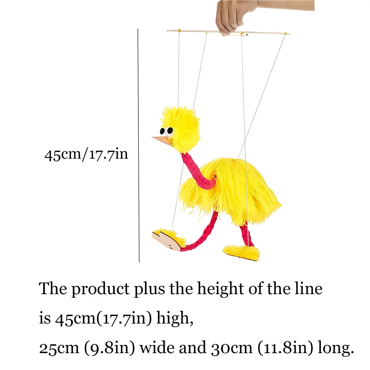 Bird String Puppet Plush Hand Puppet E8375