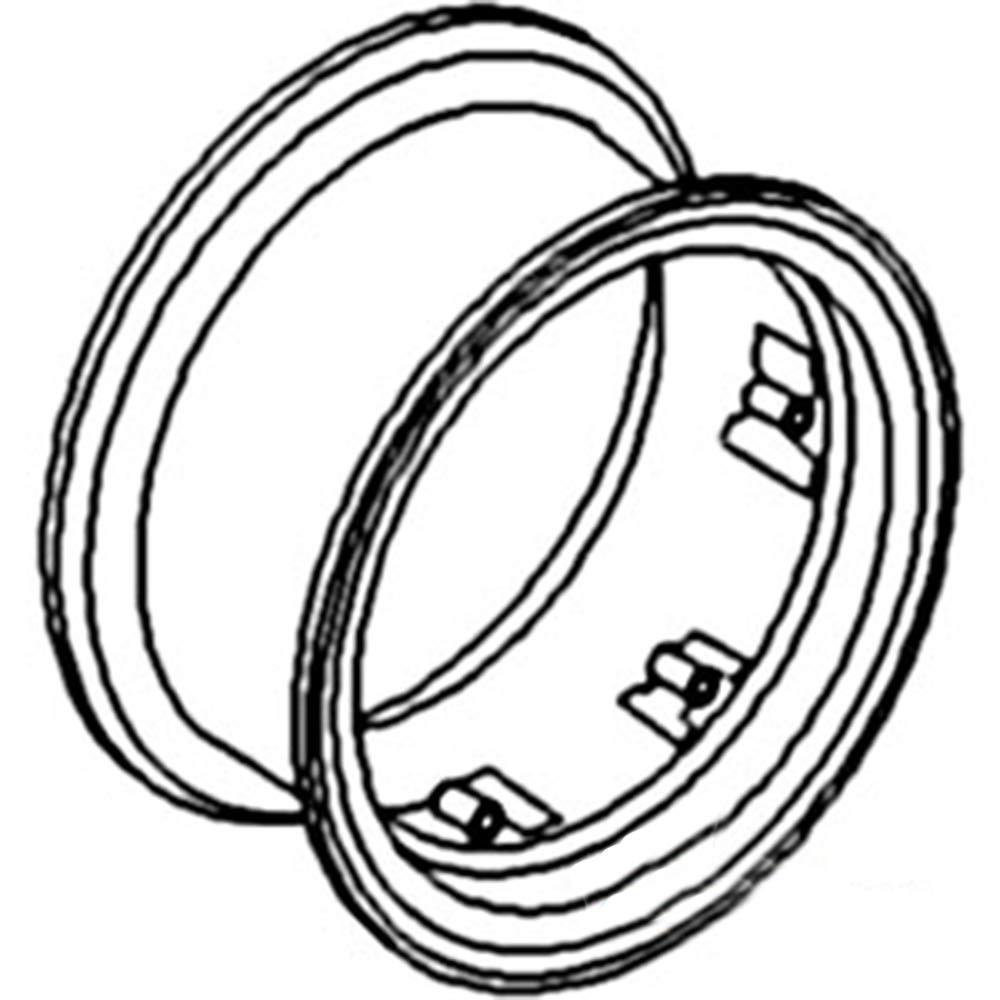 Rear Wheel Rim (10" x 28") P6150