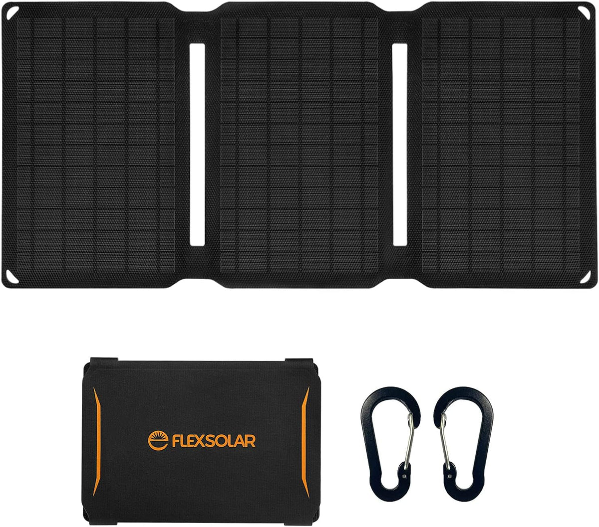15W Foldable Monocrystalline Solar Panel with USB G263