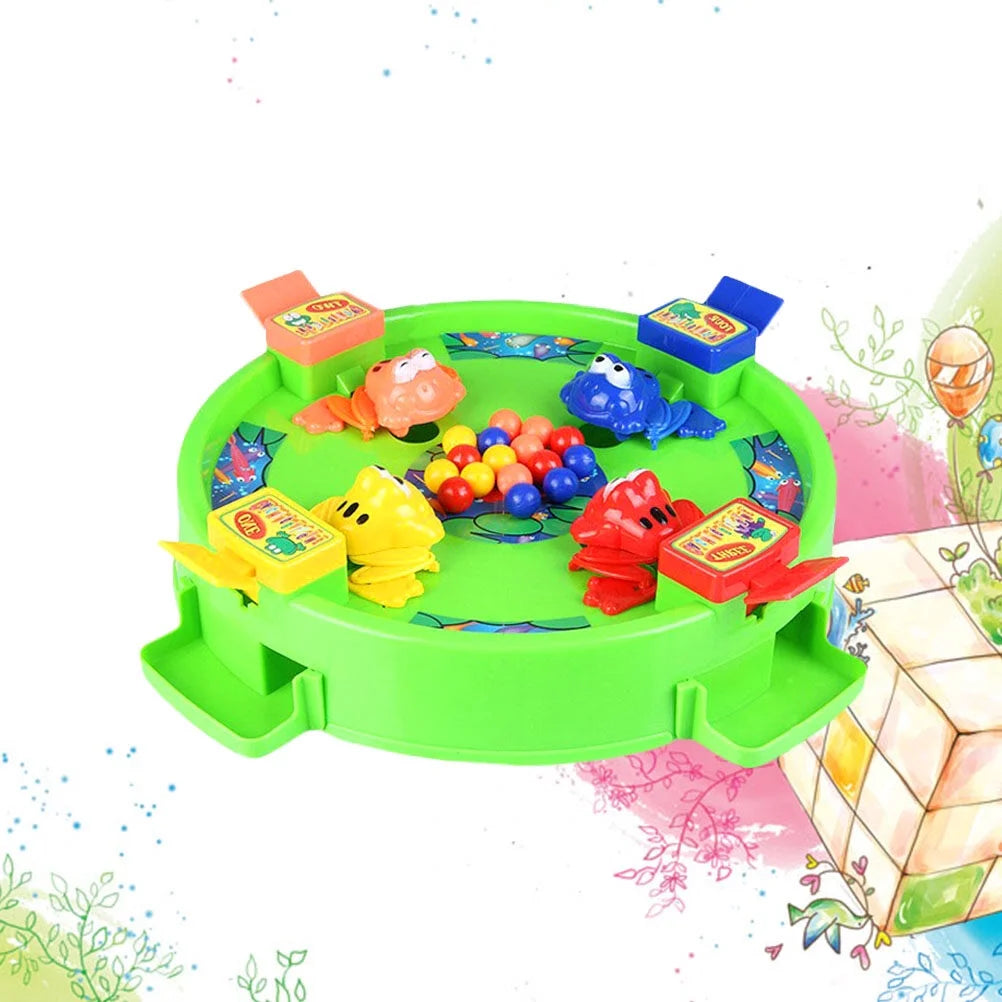 3D Battle Board Games Frogs Eating Balls Play Toy Set Table Game I1428