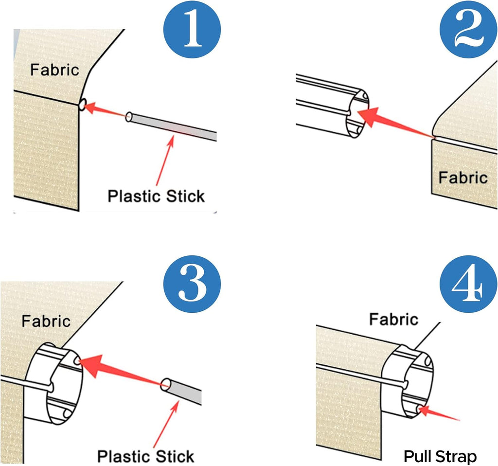 RV Awning Fabric Replacement 9' Camel Fade S96230