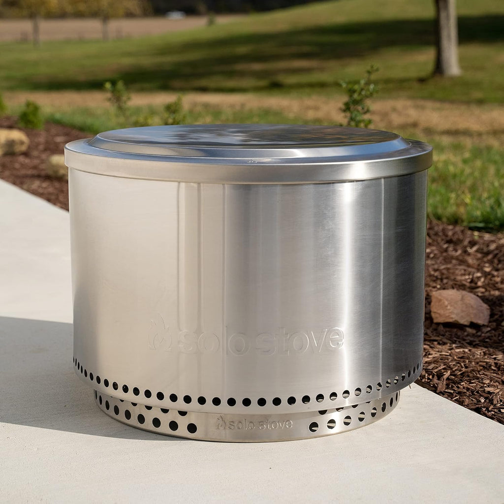 27 Lid 304 Stainless Steel Fire Pit Accessories D157