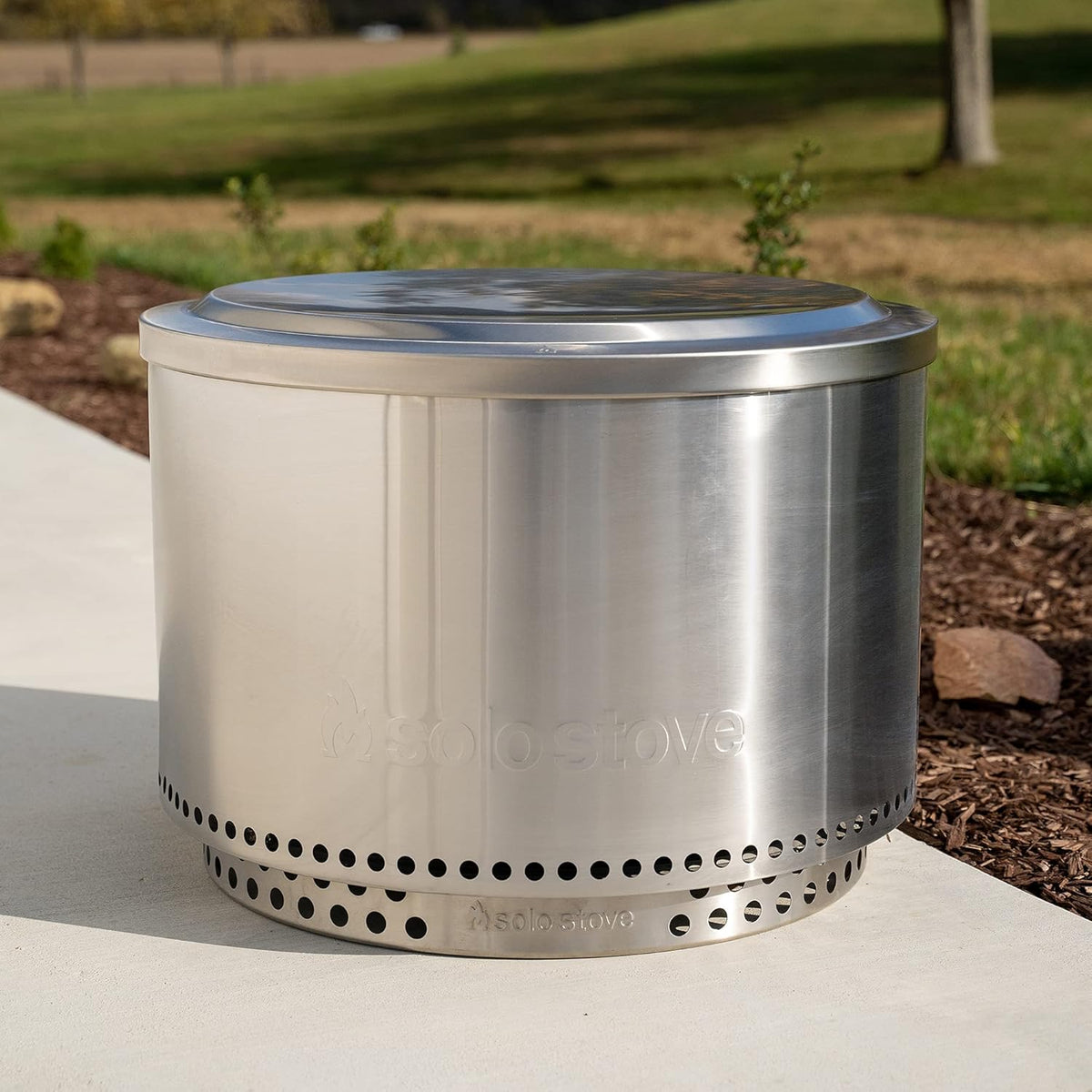 27 Lid 304 Stainless Steel Fire Pit Accessories D157
