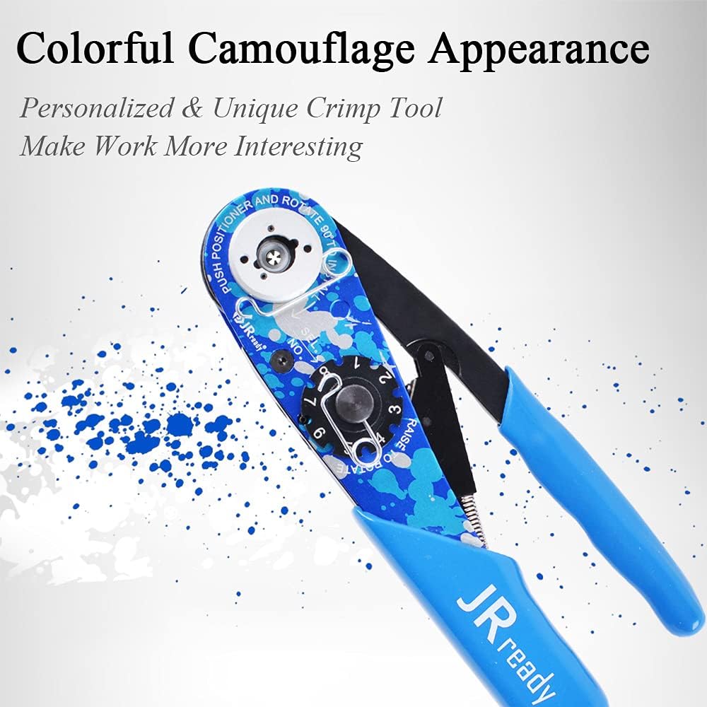 Eight Indent Crimping Tool Kit with 37 Positioner and GO NO GO GAUGE M761